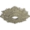 Ekena Millwork Riley Ceiling Medallion (Canopies up to 4 5/8"), 18"OD x 3 1/2"ID x 1 1/2"P, Castle Stone Crackle CM18RLCSC - alternate 3